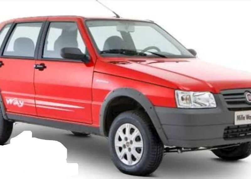 Vendo Fiat Uno 2010 4 portas Vermelho basico - Anúncio Teste